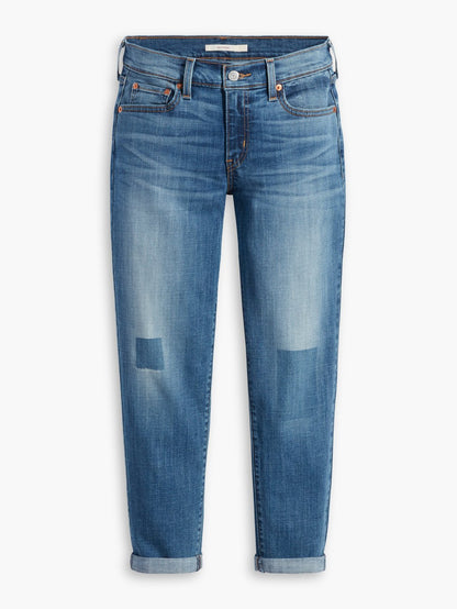 Levi's® 女式中腰男友風牛仔褲