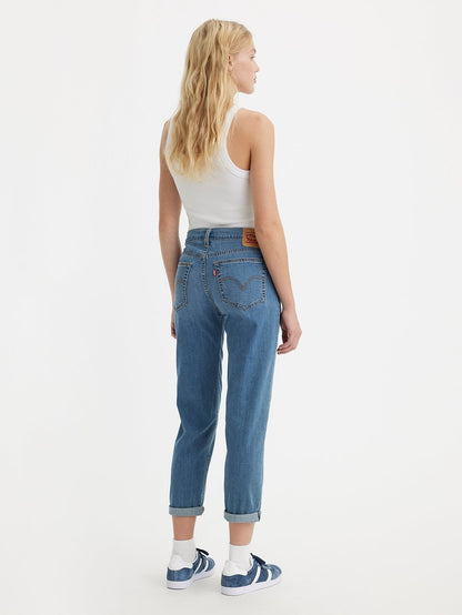 Levi's® 女式中腰男友風牛仔褲
