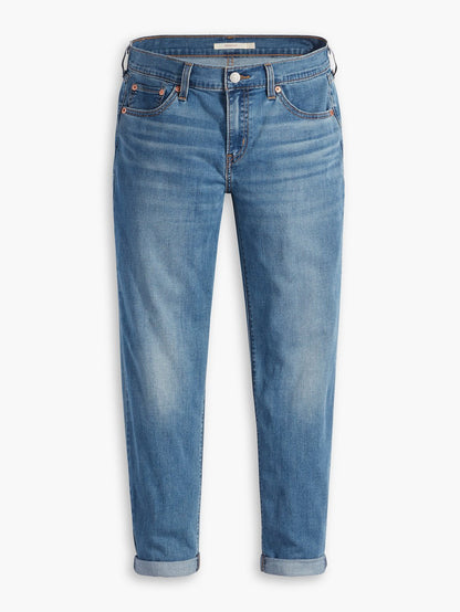 Levi's® 女式中腰男友風牛仔褲