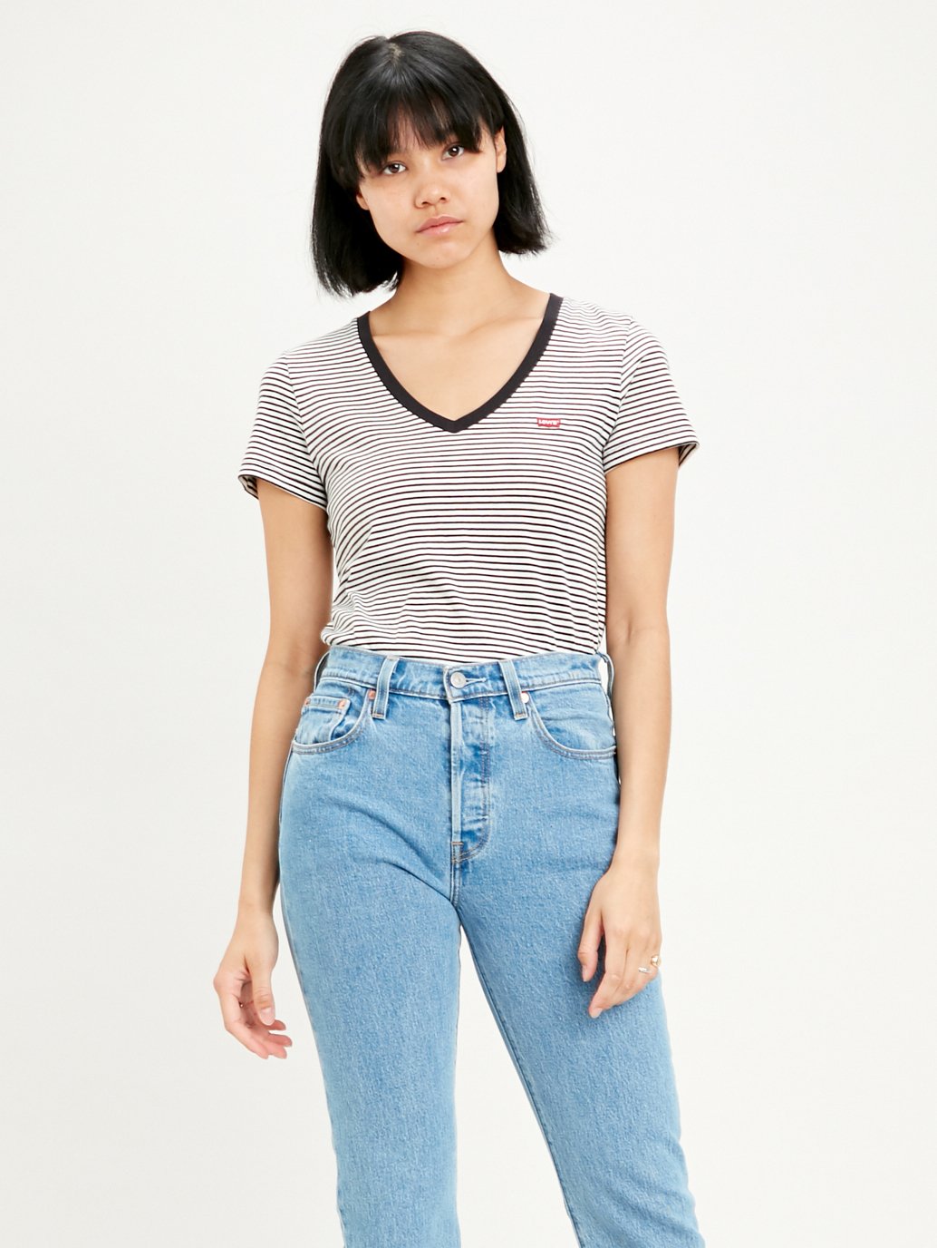 Levi's® 女式完美 V 領 T 卹