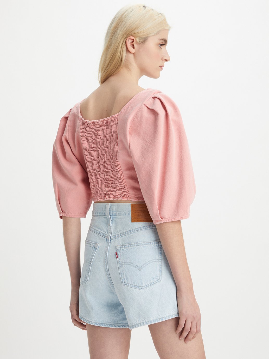 Levi's® 女童軍牛仔襯衫
