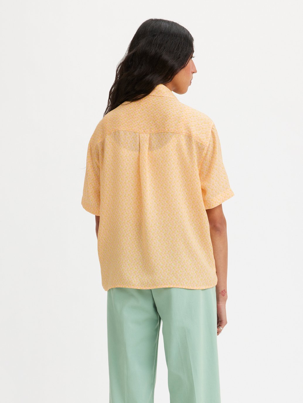 Levi's® 女士短袖 Aiden 襯衫