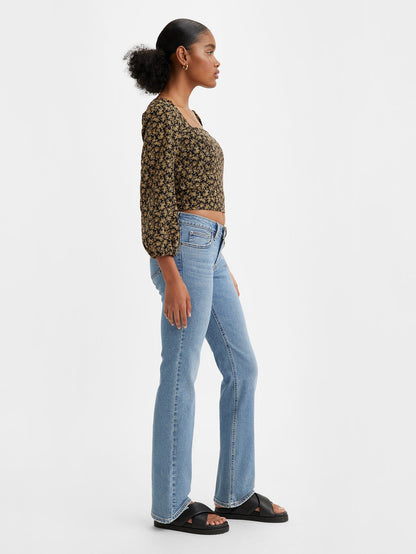 Levi's® 女士超低微喇牛仔褲