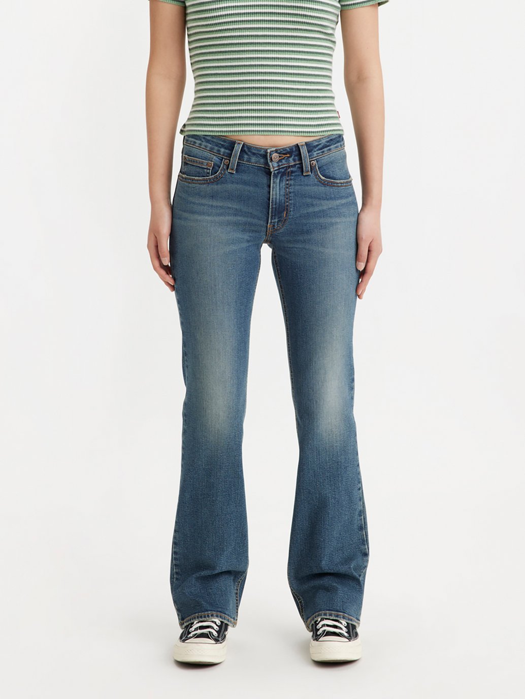 Levi's® 女士超低微喇牛仔褲