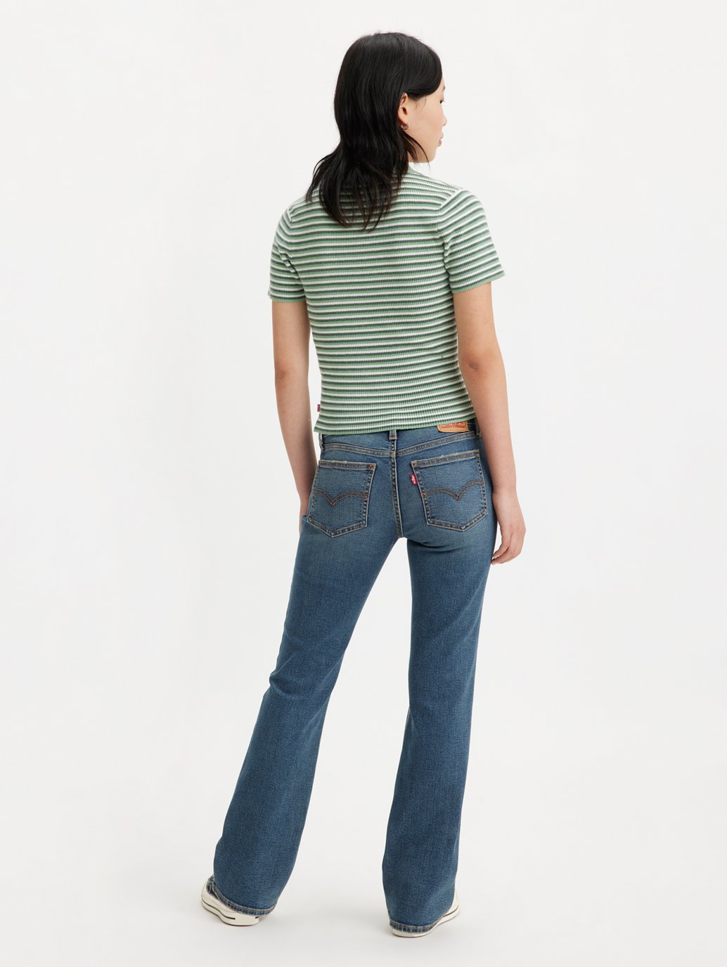 Levi's® 女士超低微喇牛仔褲