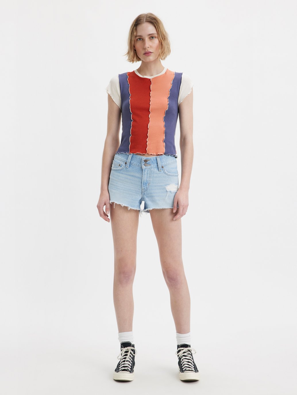 Levi's® 女士超低短褲