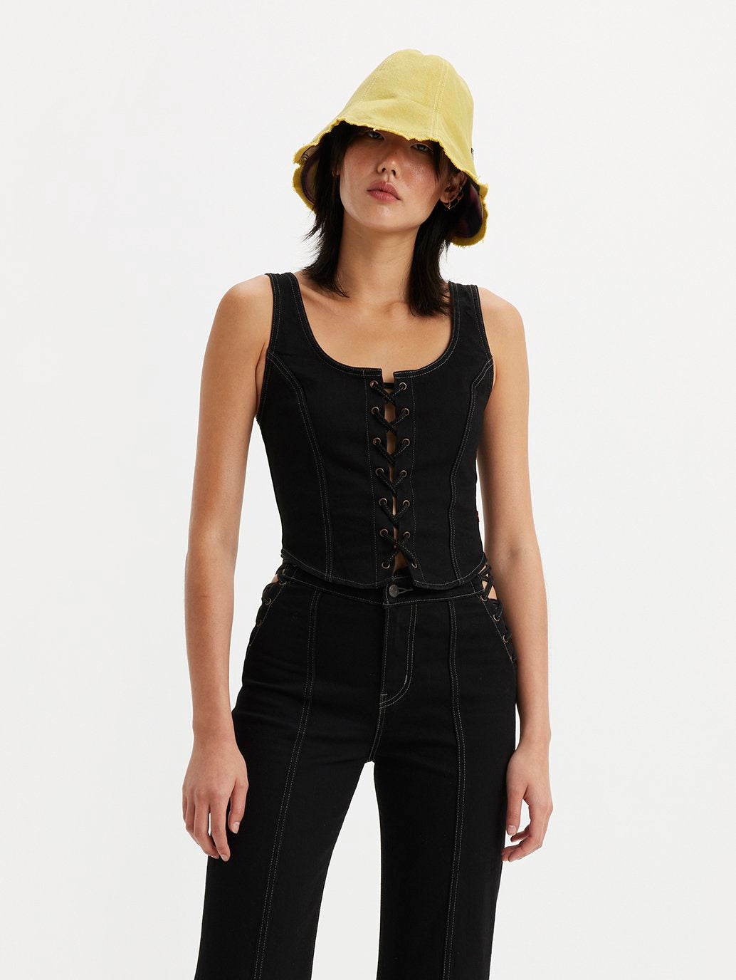 Levi's® x Barbie Ferreira Lace-Up Corset
