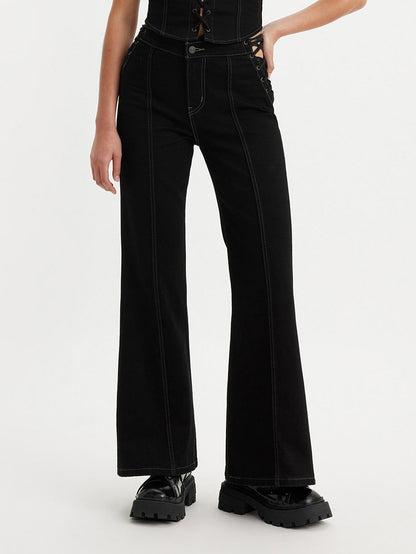 Levi's® x Barbie Ferreira Lace-Up Flare Jeans