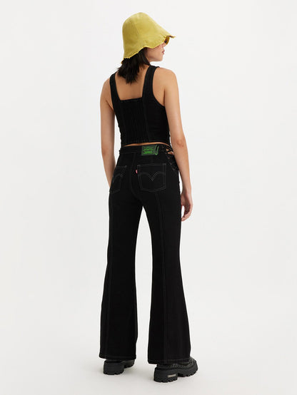 Levi's® x Barbie Ferreira Lace-Up Flare Jeans