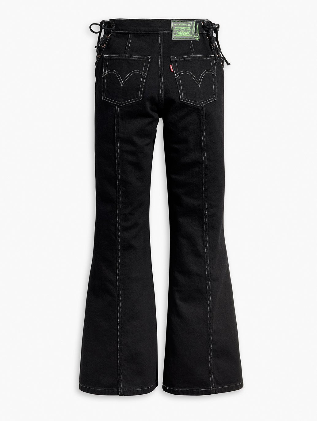 Levi's® x Barbie Ferreira Lace-Up Flare Jeans