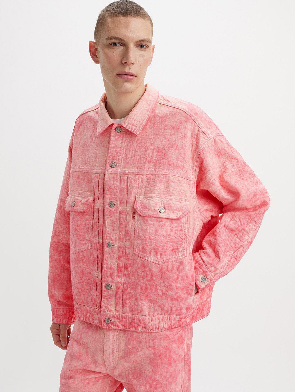 Stussy & Levi’s® Jacquard Trucker Jacket