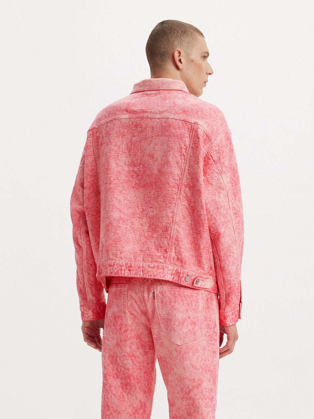 Stussy & Levi’s® Jacquard Trucker Jacket