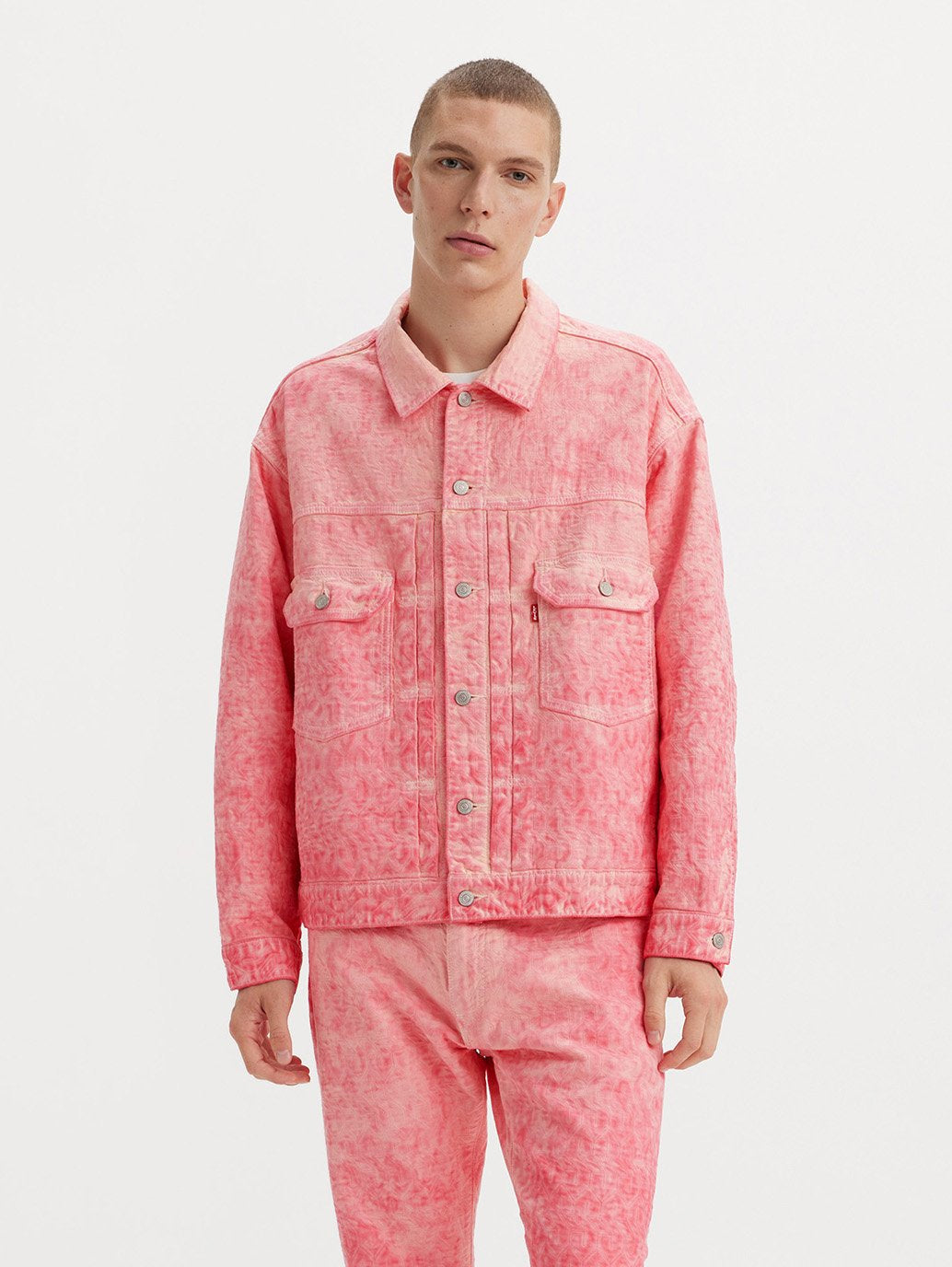Stussy & Levi’s® Jacquard Trucker Jacket