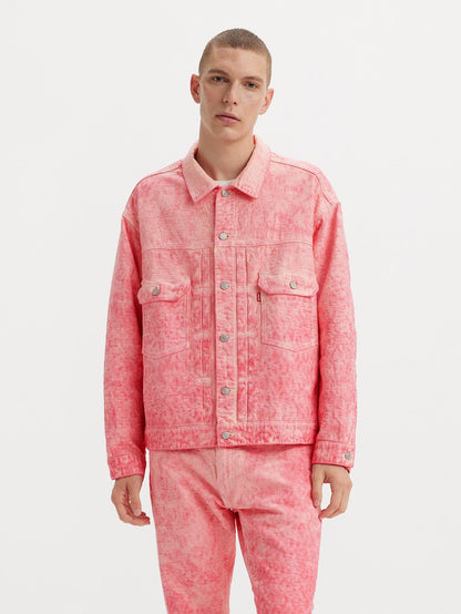 Stussy & Levi’s® Jacquard Trucker Jacket