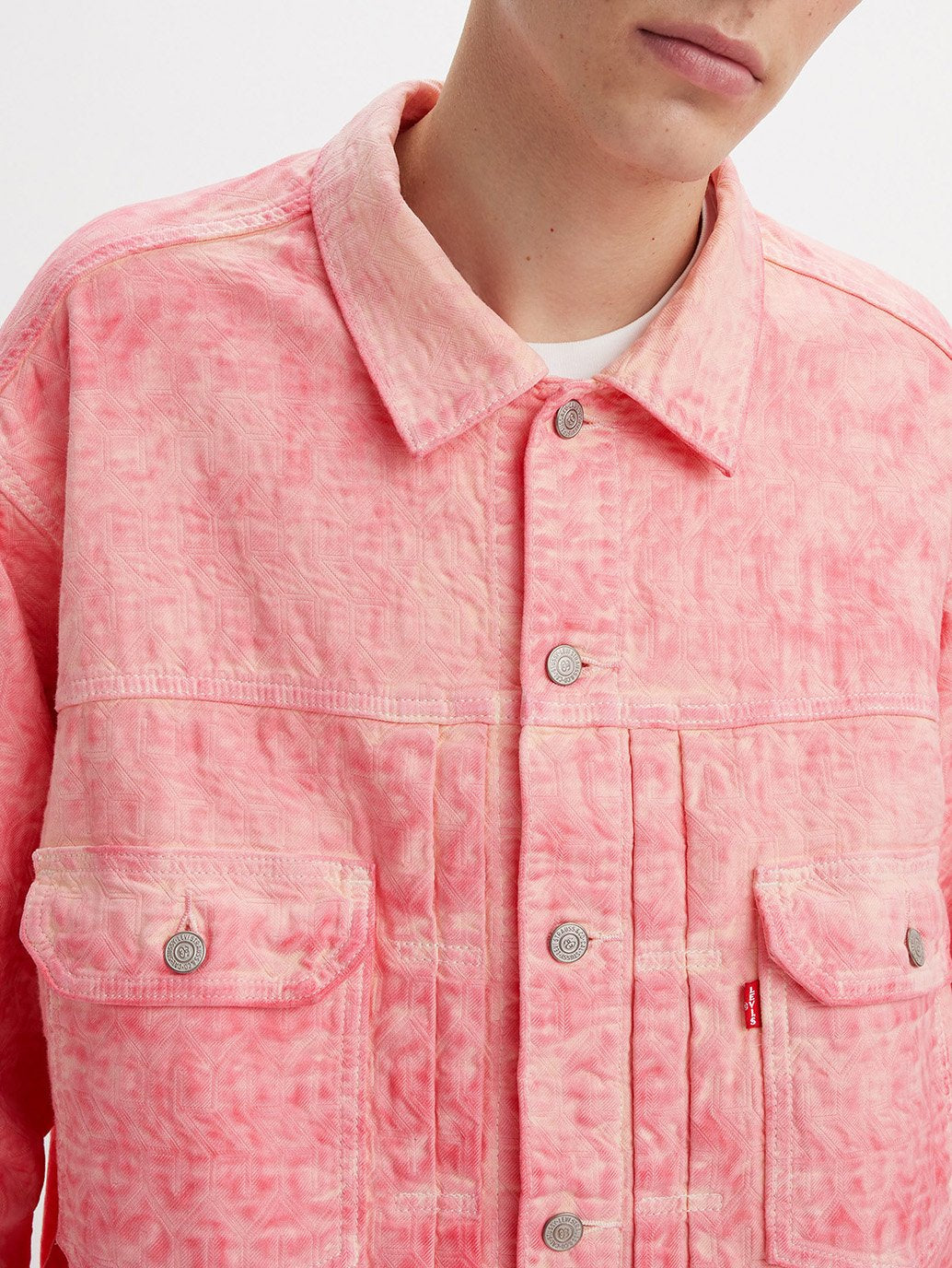 Stussy & Levi’s® Jacquard Trucker Jacket