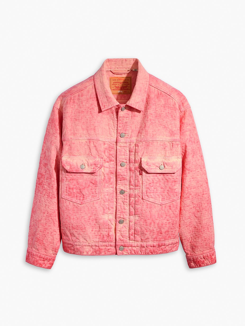 Stussy & Levi’s® Jacquard Trucker Jacket
