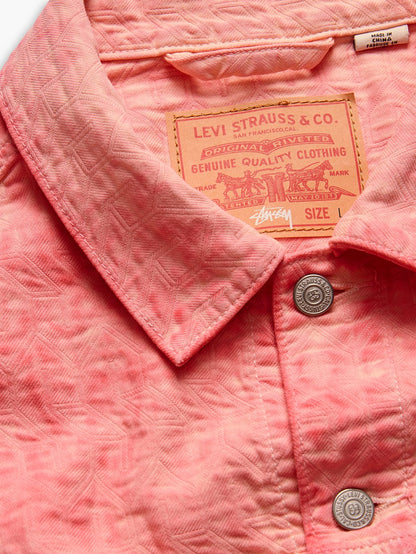 Stussy & Levi’s® Jacquard Trucker Jacket