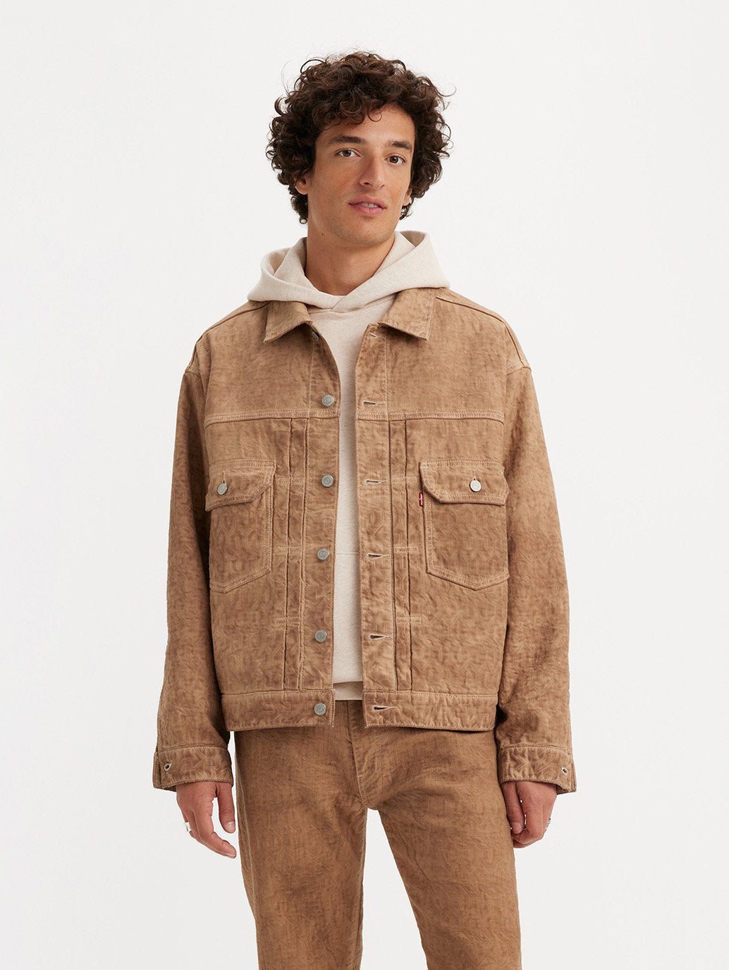 Stussy & Levi’s® Jacquard Trucker Jacket