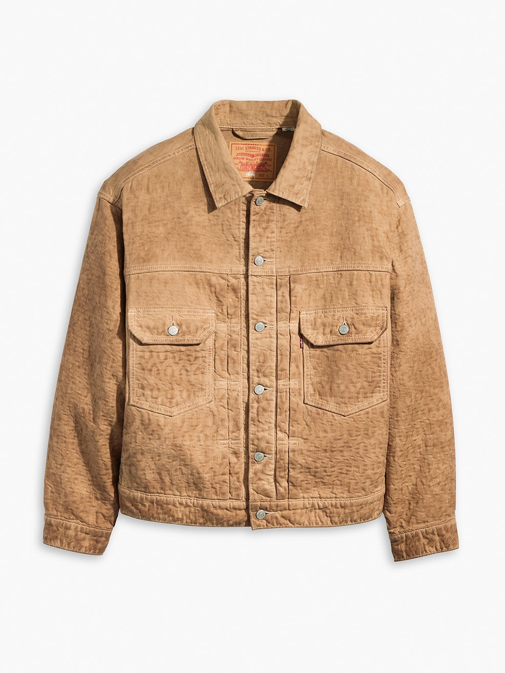 Stussy & Levi’s® Jacquard Trucker Jacket