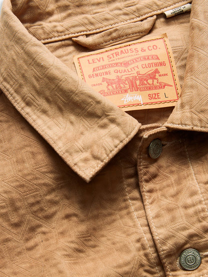 Stussy & Levi’s® Jacquard Trucker Jacket
