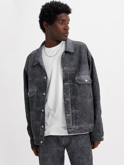 Stussy & Levi’s® Jacquard Trucker Jacket