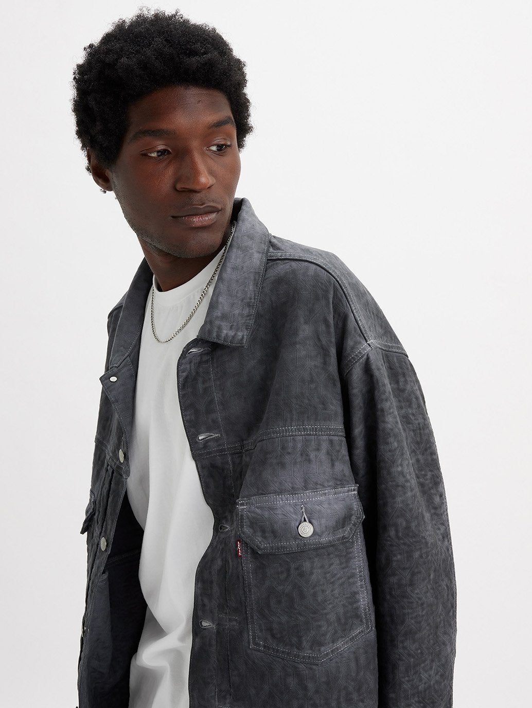 Stussy & Levi’s® Jacquard Trucker Jacket