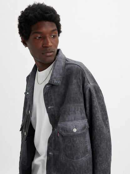 Stussy & Levi’s® Jacquard Trucker Jacket