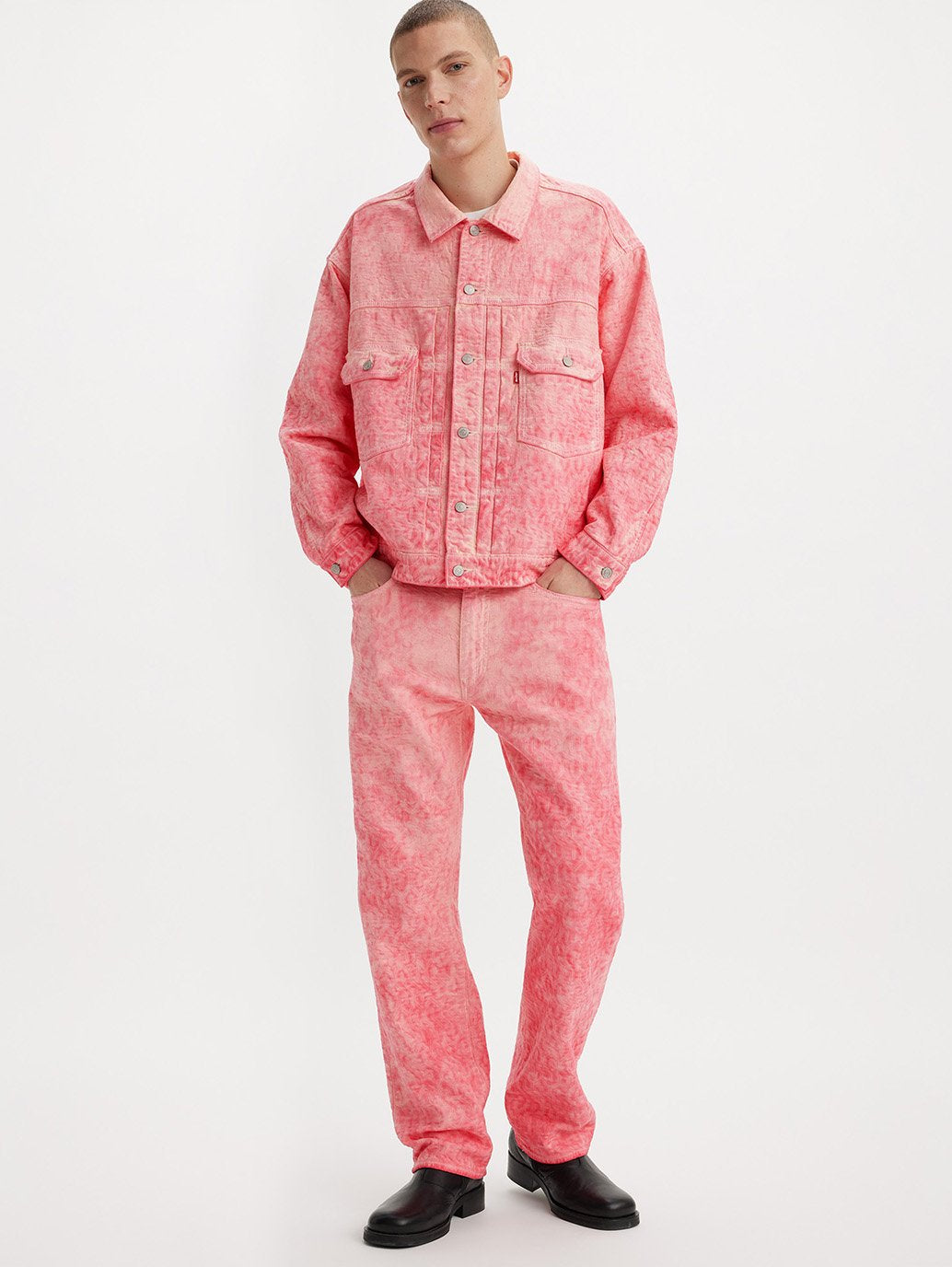 Stussy & Levi’s® Men's 501® Original Jacquard Jeans