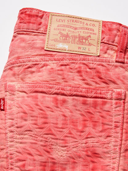 Stussy & Levi’s® Men's 501® Original Jacquard Jeans