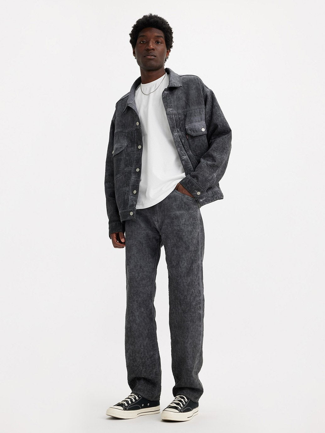 Stussy & Levi’s® Men's 501® Original Jacquard Jeans