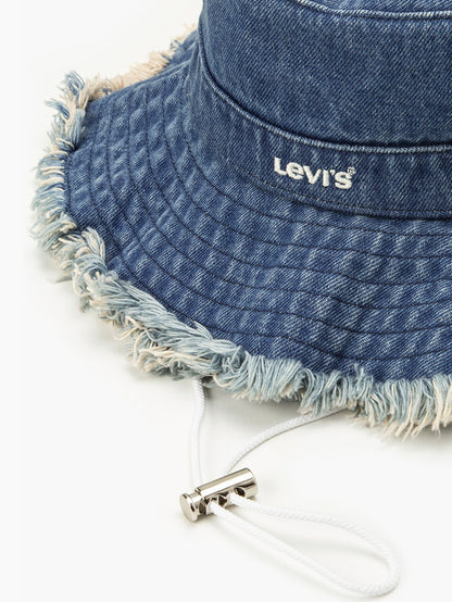 Drawstring Bucket Hat