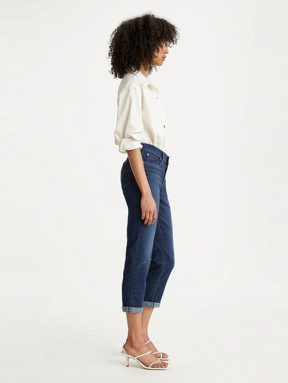 Levi's® 女式中腰男友風牛仔褲