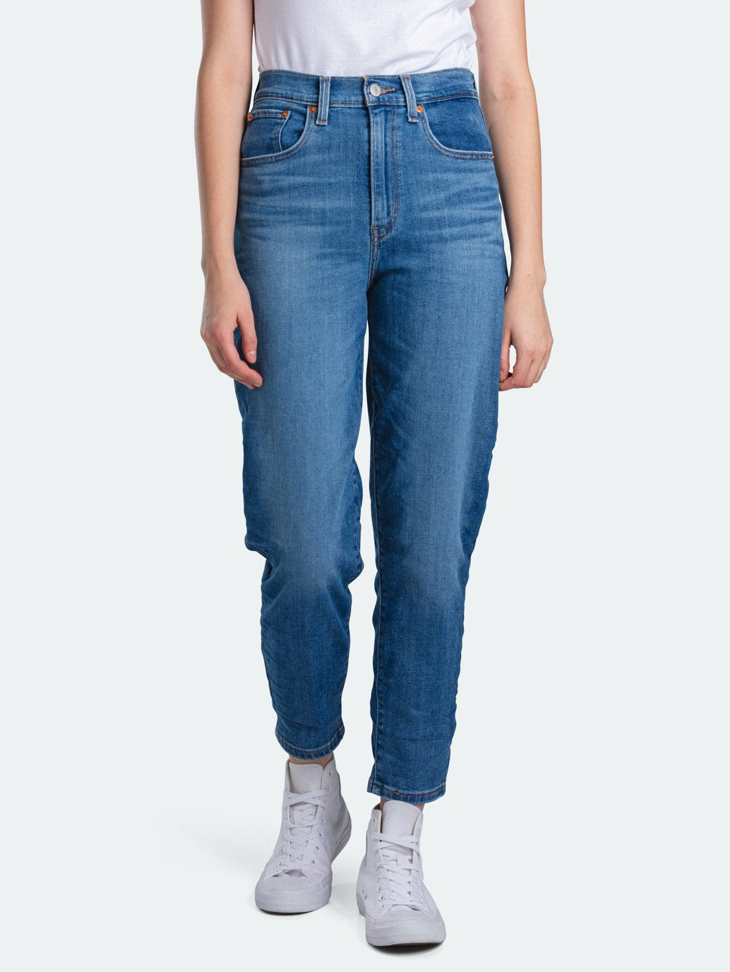 Levi's® 女款高腰男友風牛仔褲