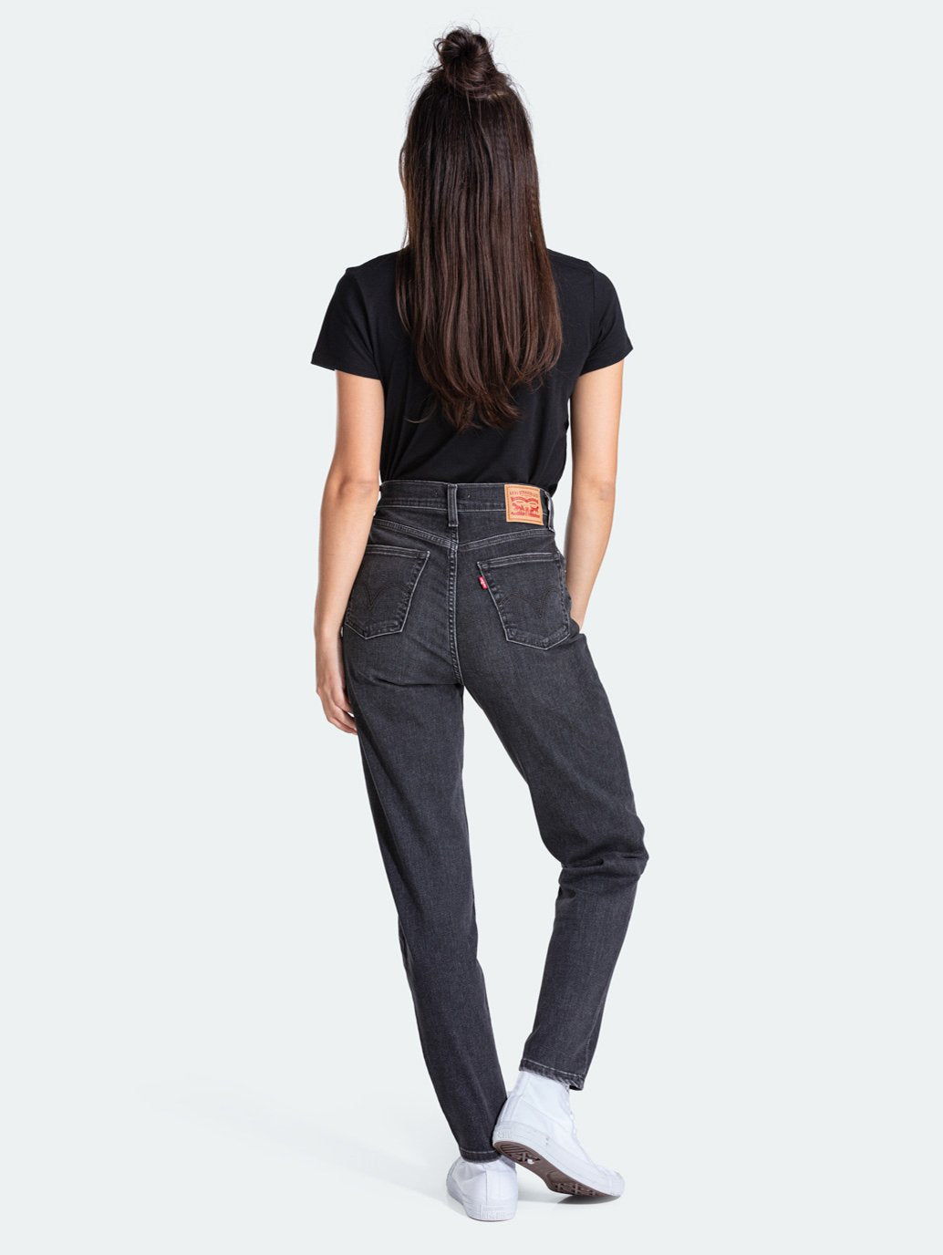 Levi's® 高腰男友風牛仔褲