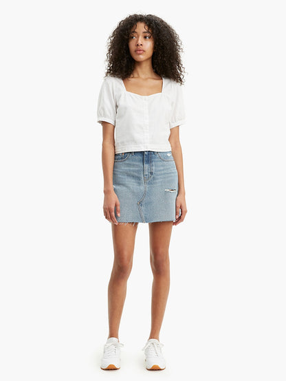 Levi's® High-Rise Deconstructed Skirt