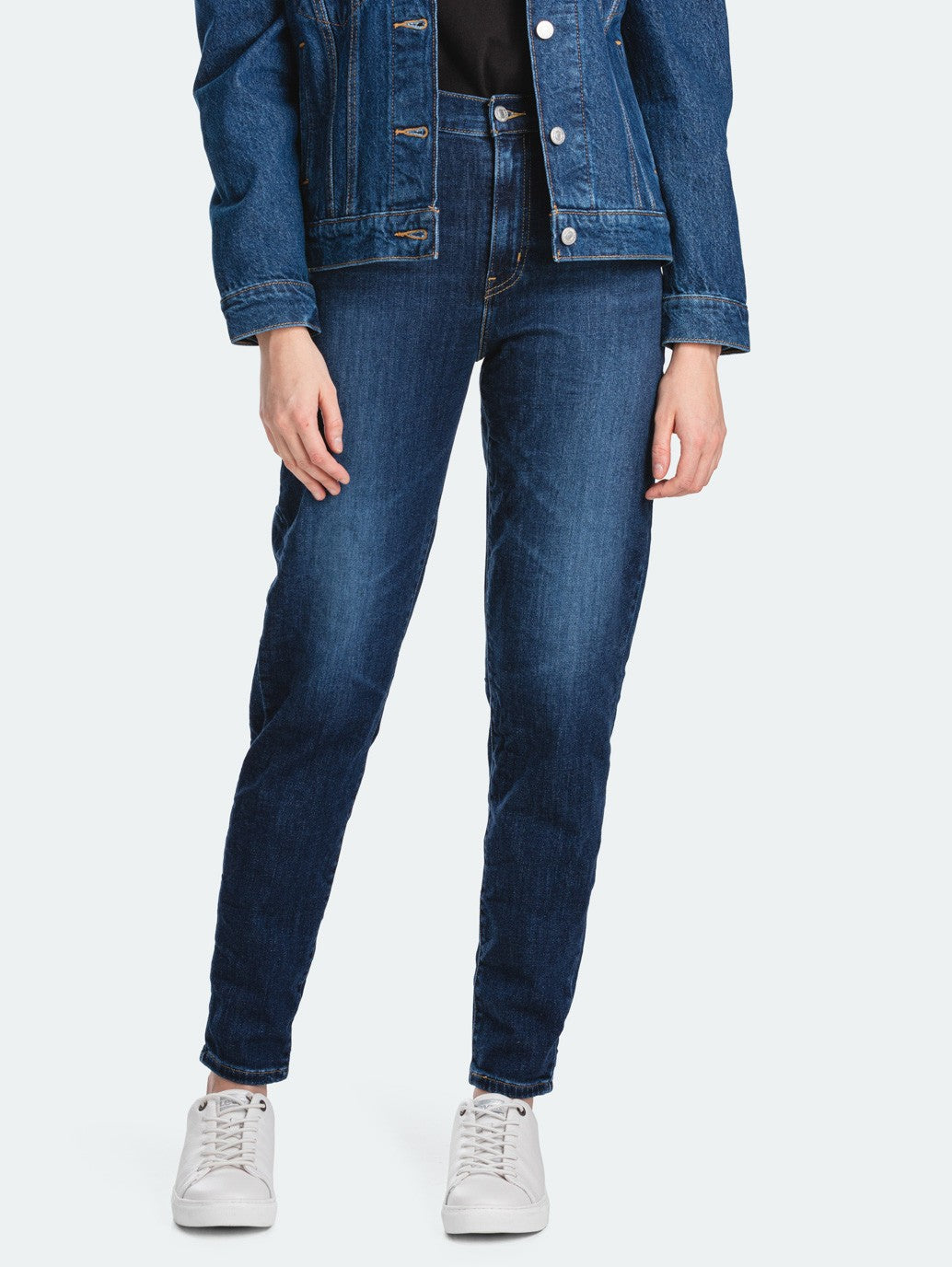 Levi's® 高腰男友風牛仔褲