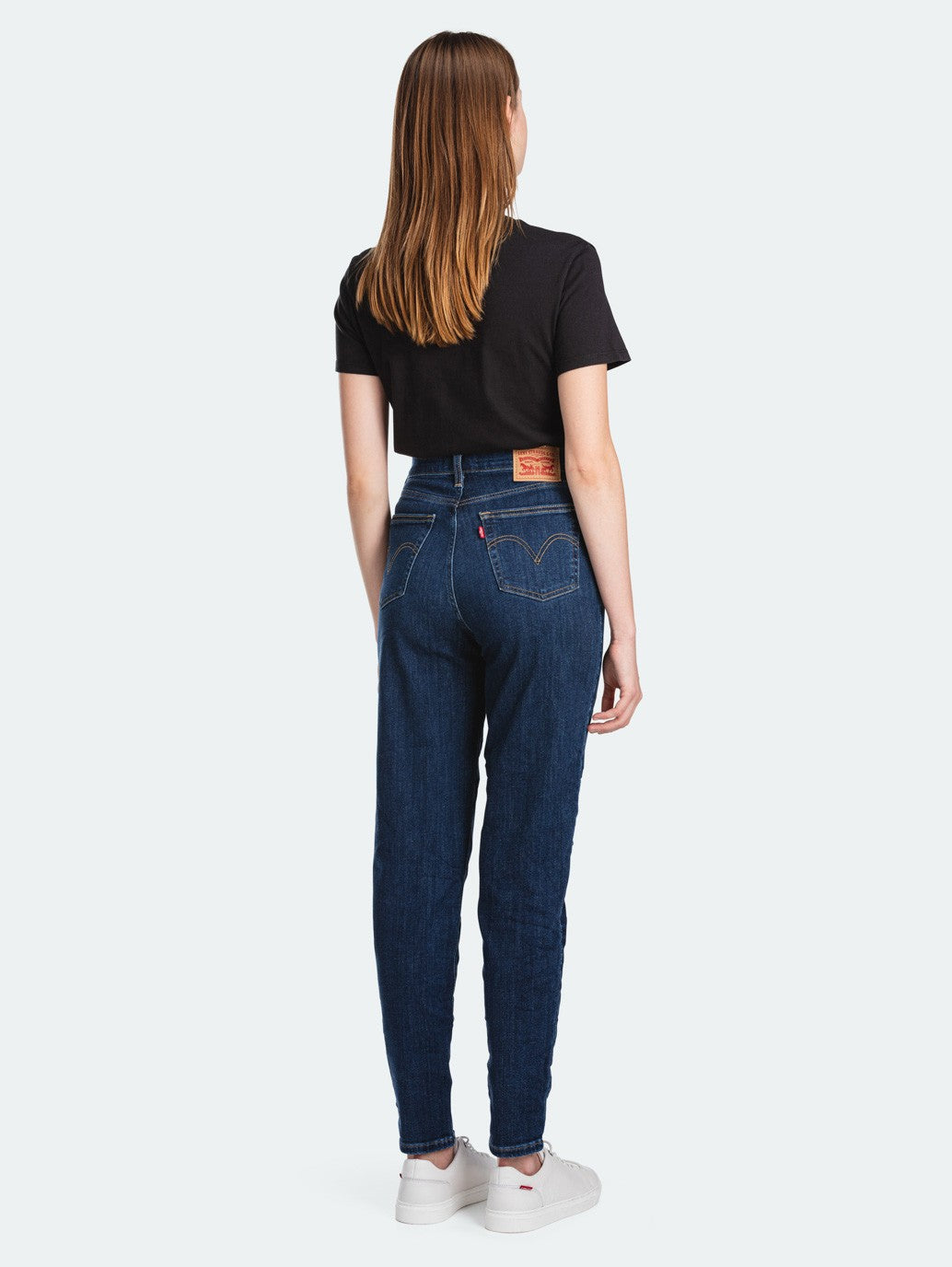 Levi's® 高腰男友風牛仔褲