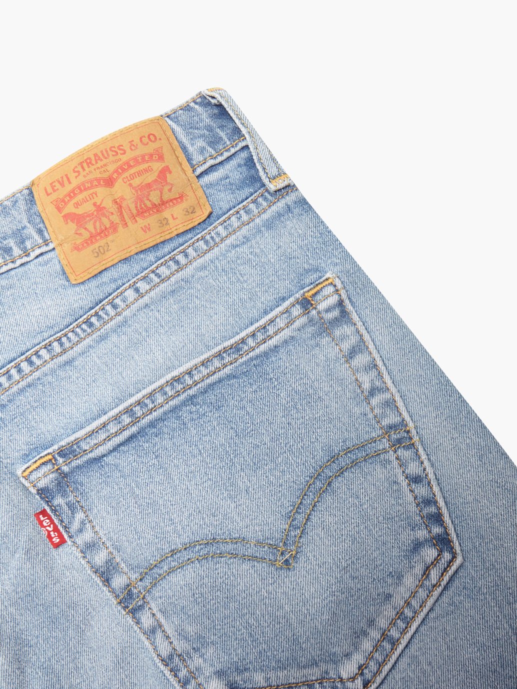 Levi's® 男款 502™ 錐形牛仔褲