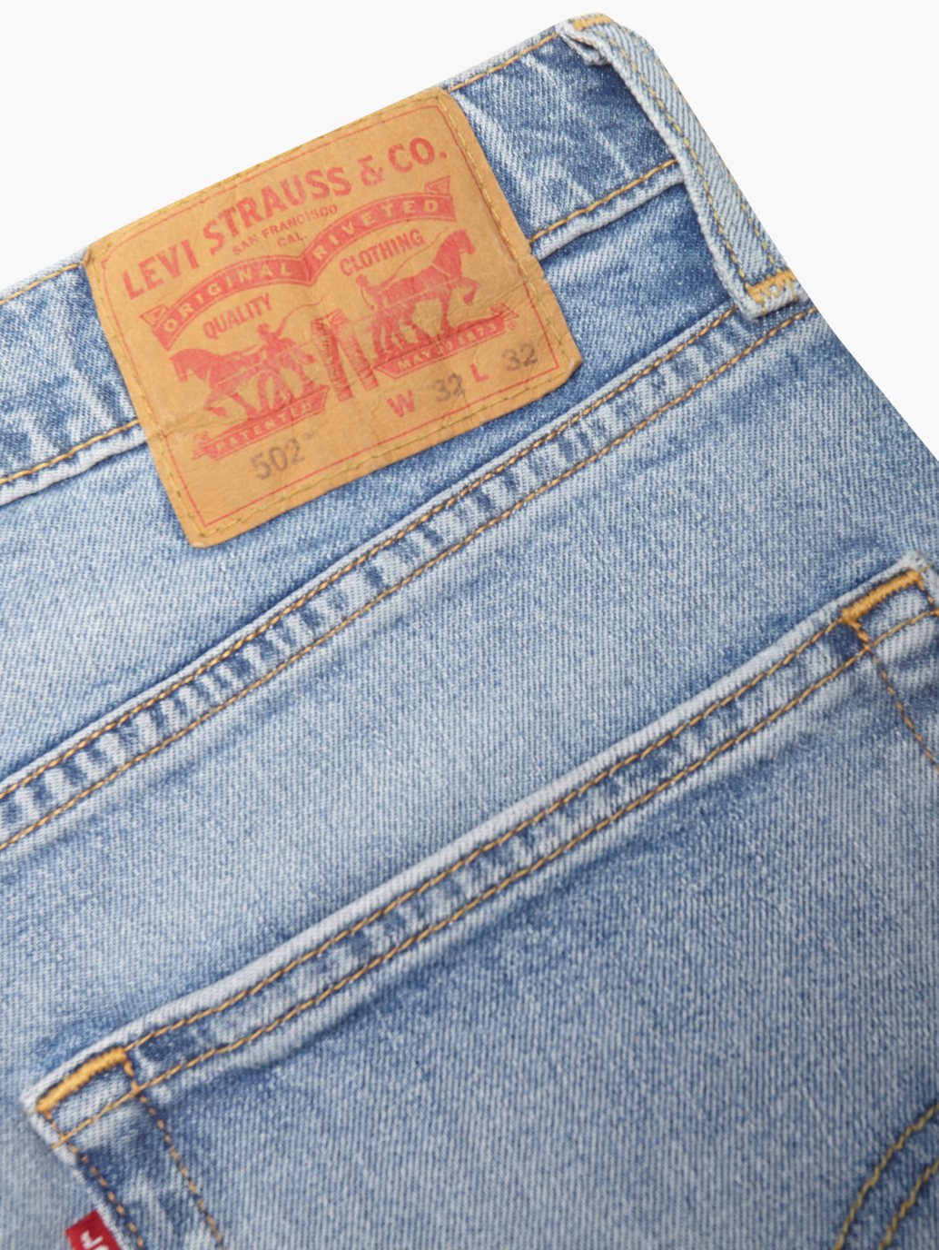 Levi's® 男款 502™ 錐形牛仔褲