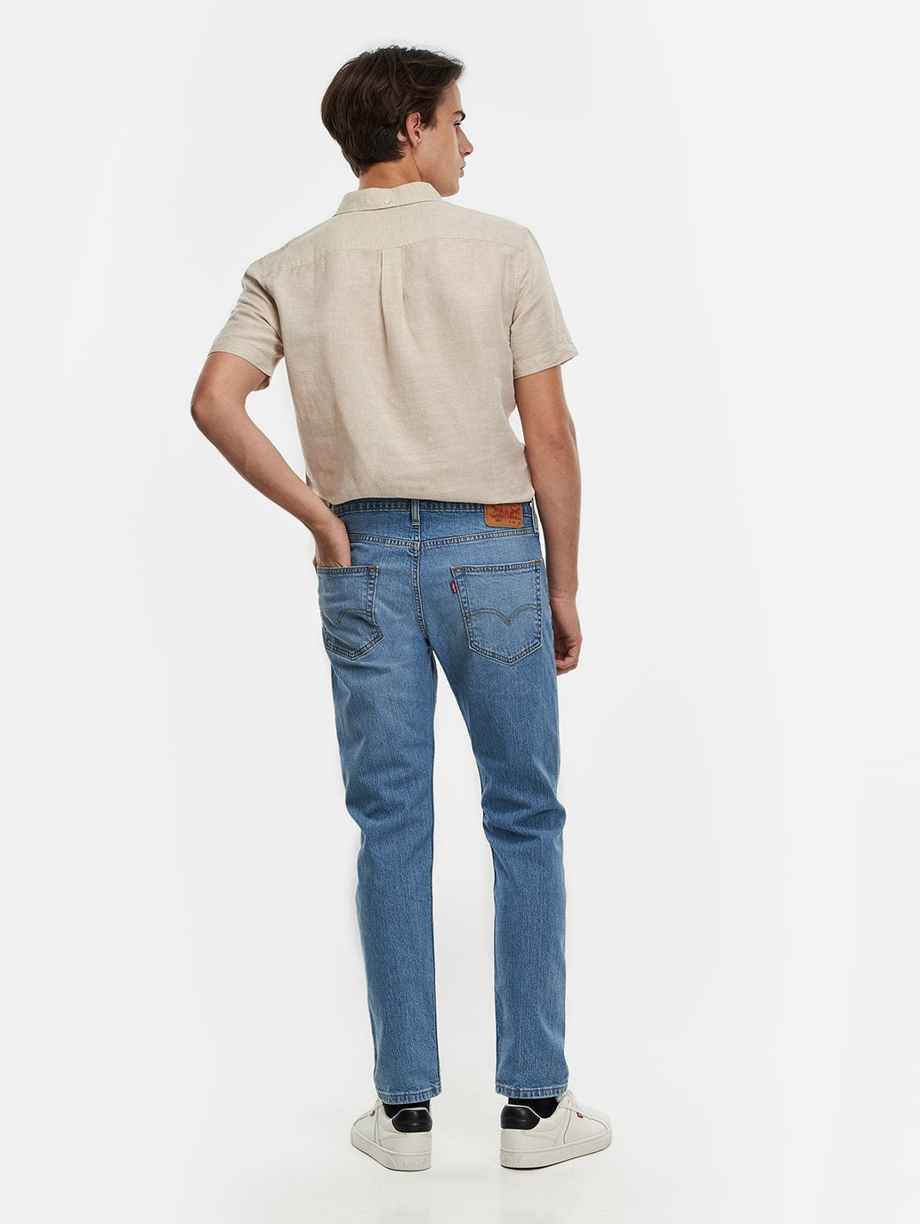 Levi's® 男款 502™ 錐形牛仔褲