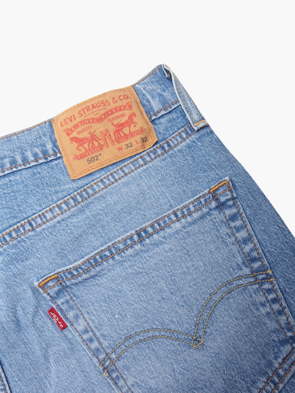 Levi's® 男款 502™ 錐形牛仔褲
