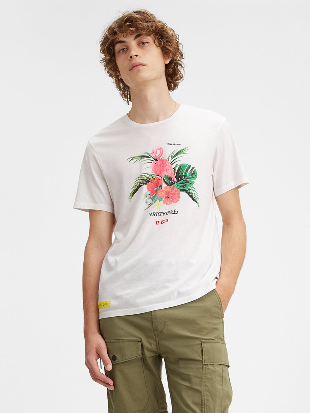 Levi's® 男士經典圖案 T 卹