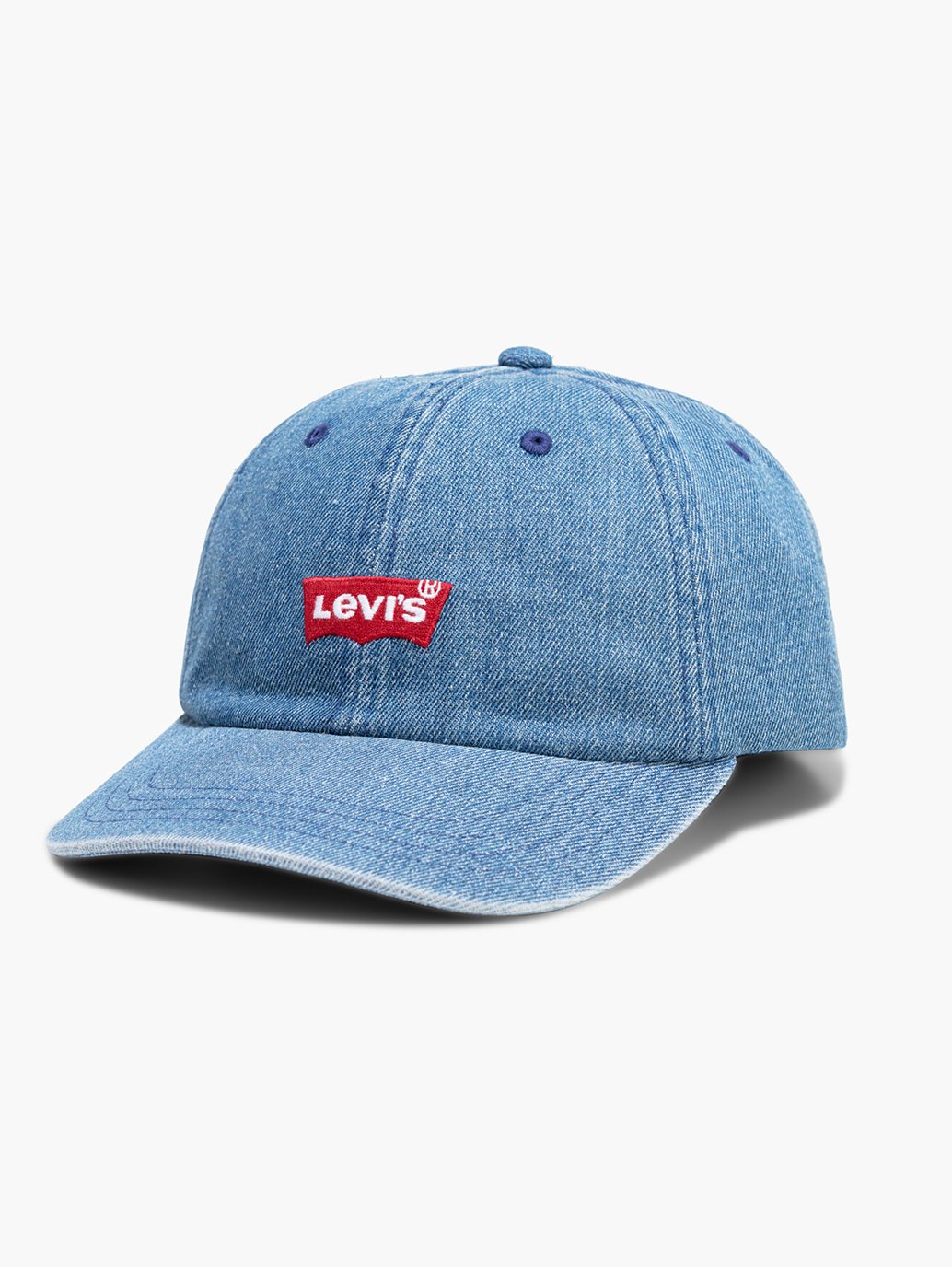 Levi's® Men's Denim Snapback Cap With Batwing Logo