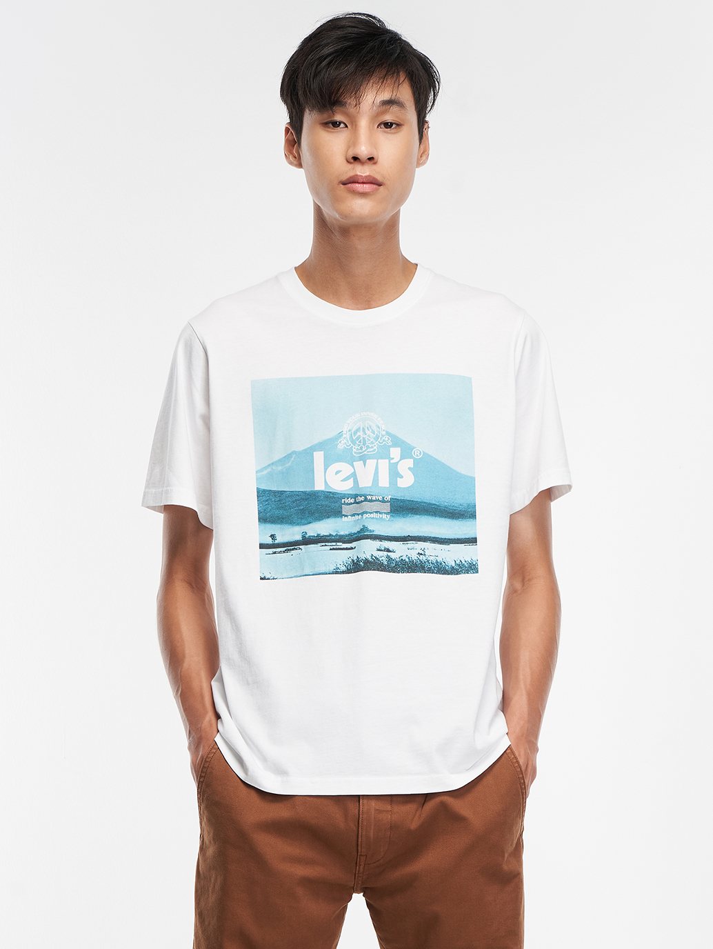 Levi's® 男士寬鬆短袖 T 卹