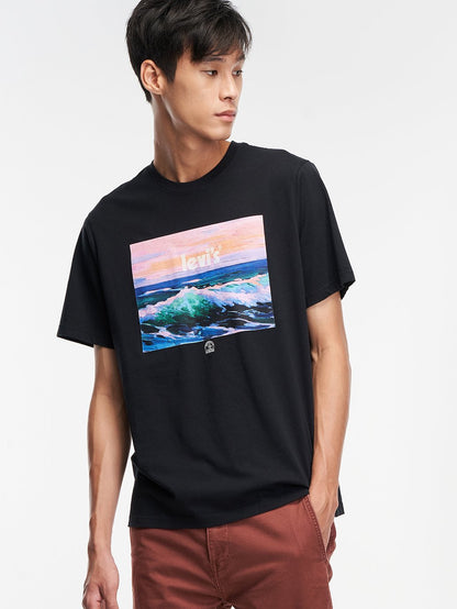 Levi's® 男士寬鬆短袖 T 卹