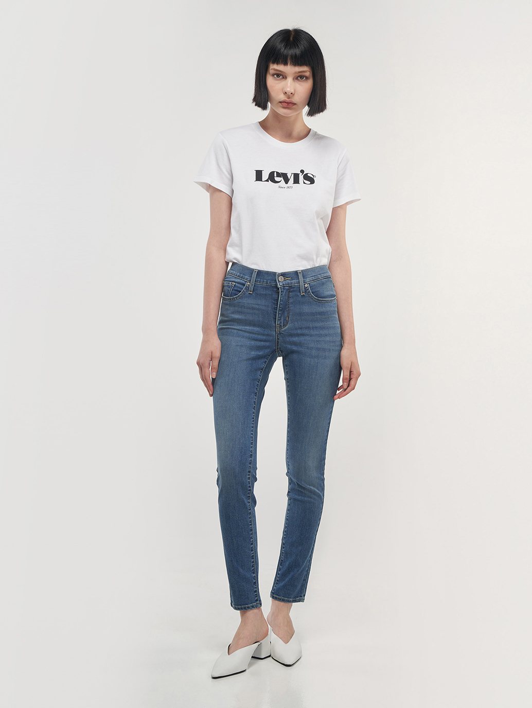 Levi's® 女士 311 塑形緊身牛仔褲