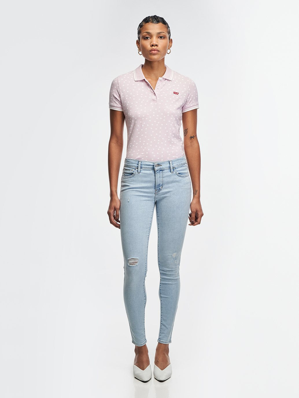 Levi's® 女士 311 塑形緊身牛仔褲