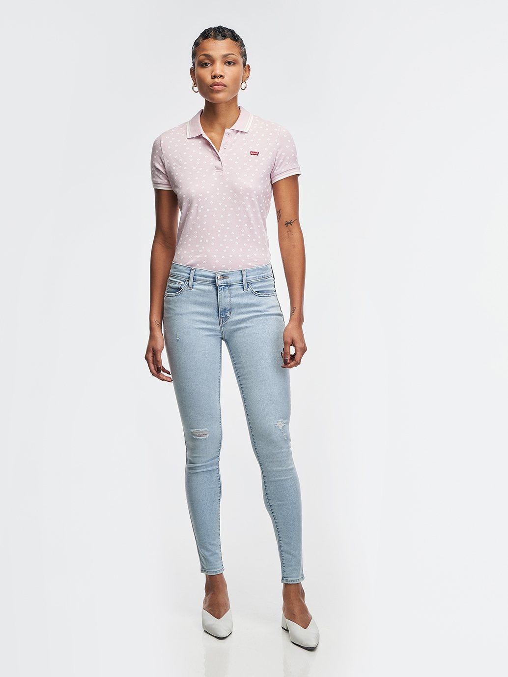 Levi's® 女士 311 塑形緊身牛仔褲