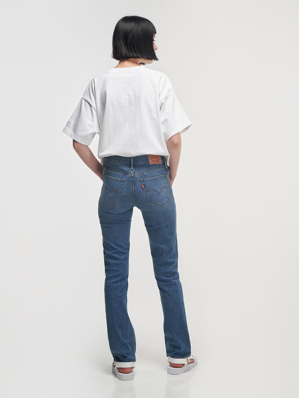 Levi's® 女式 314 塑形直筒牛仔褲