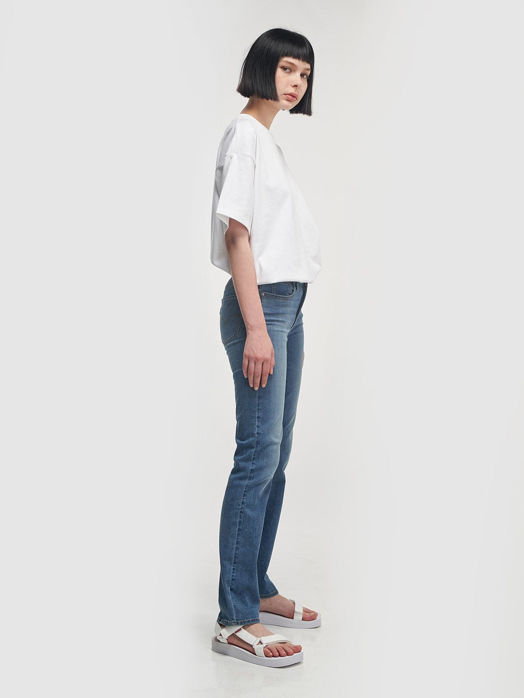 Levi's® 女式 314 塑形直筒牛仔褲